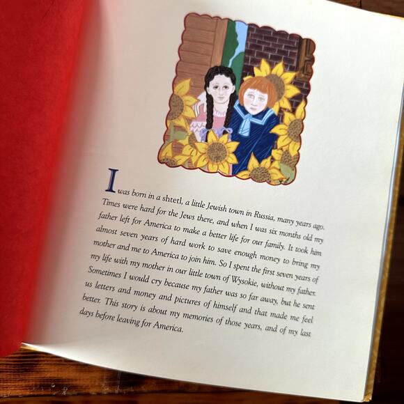 Vintage 1992 Leaving For America Roslyn Bresnick-Perry Russian Jewish Book - Picture 4 of 11